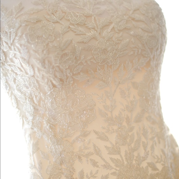 Reem Acra White Wedding Dress Fall 2014 Collection - Picture 2 of 6